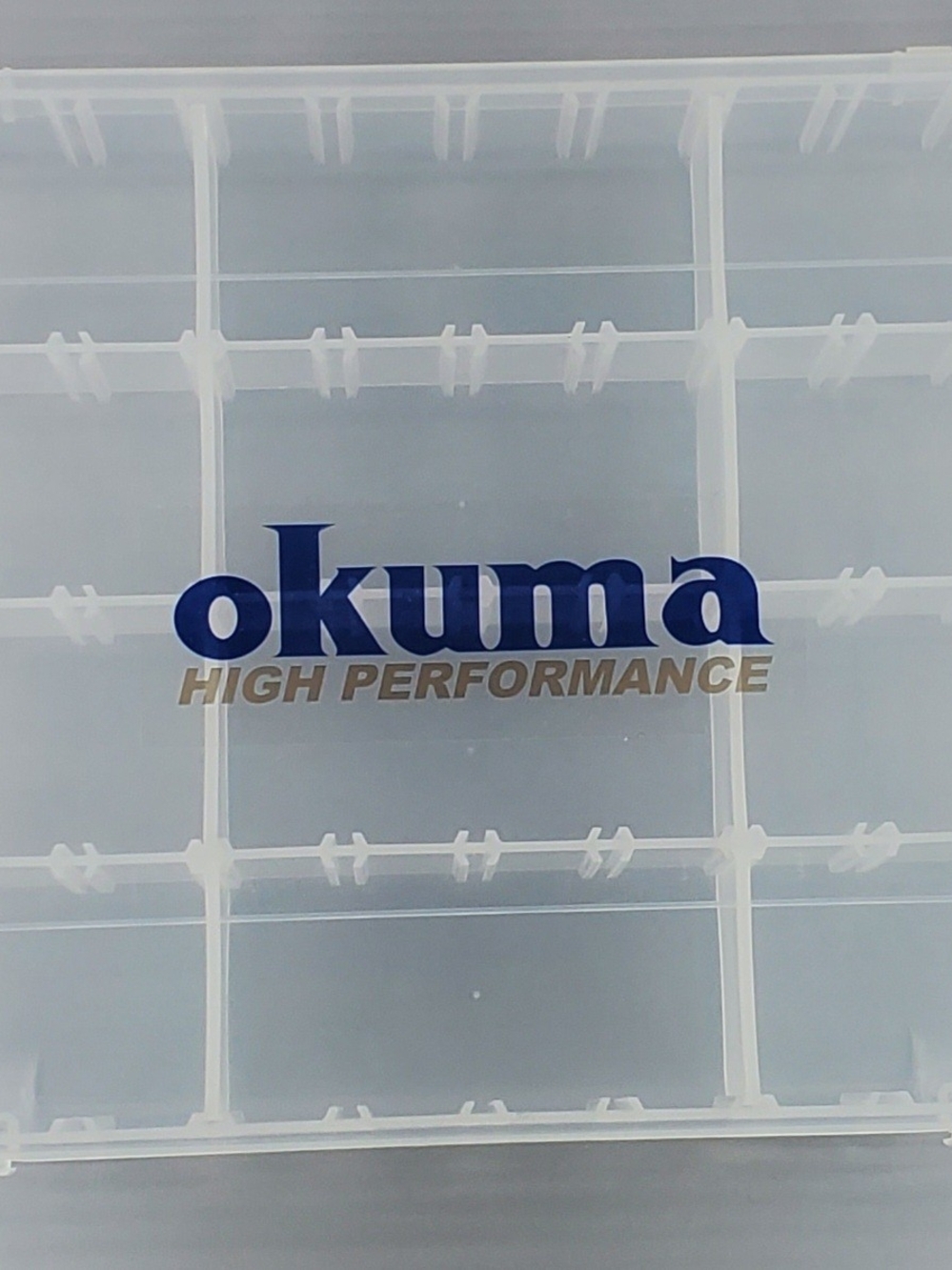 Okuma High Performance Clear Plastic Storage Box